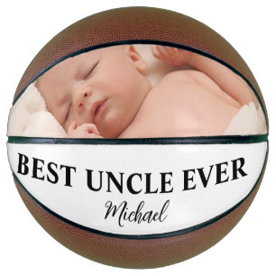 Best oom Ever Family Photo Basketball Basketbal