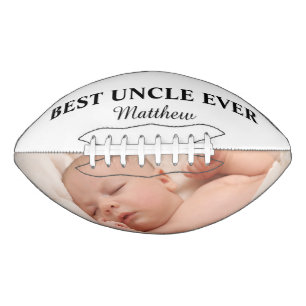 Best oom Ever Family Photo Modern American Football