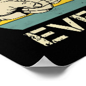 Best oom Ever Funny  Retro Lovers Poster (Hoek)