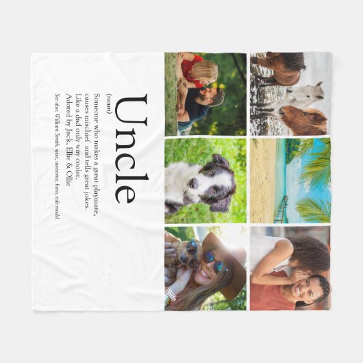 Best oom, Fungerend Definition 6 Foto Fun Fleece Deken (Voorkant (Horizontaal))