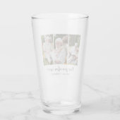 Best opa Ever Keepomwille Multi Photo Glass Glas (Achterkant)