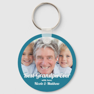 Best opa ooit Moderne Photo Keepache Sleutelhanger