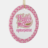 Best Optometrist Gift Ornament ter wereld (Rechts)