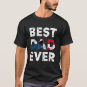 Best Panamanian Dad Ever Panama Daddy Father s Day T-shirt (Voorkant)