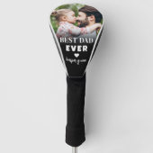 Best Pap Ever Photo Golfheadcover (Voorkant)