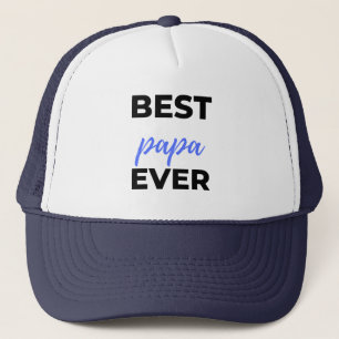 Best Papa Ever bl Trucker Pet