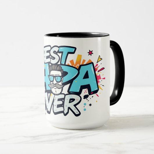 Best Papa Ever – Fathers Day Mugs (Devant droit)