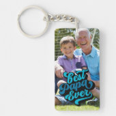 Best Papa Ever | Foto opa Sleutelhanger (Voorkant)