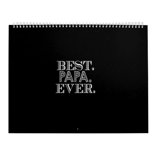 best papa ever kalender (Hoes)