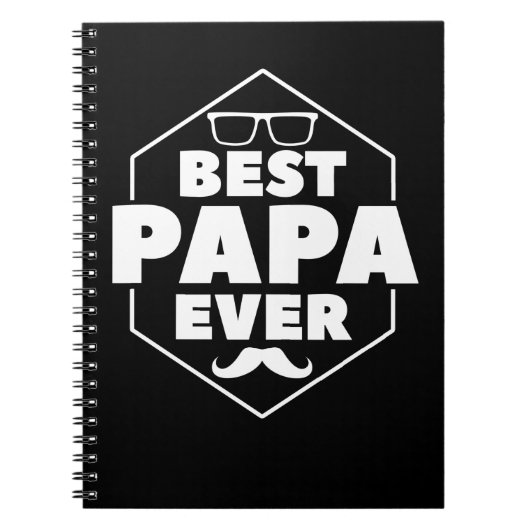 Best Papa Geweldige vader Notitieboek (Voorkant)