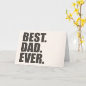 Best. Papa. Ooit Kaart (Gele Bloem)