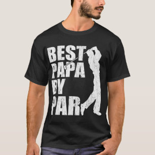 Best Papa van Par Funny Golf Vaderdag Grandpa G T-shirt