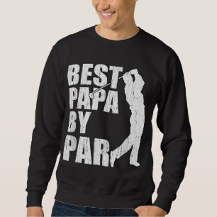 Best Papa van Par Funny Golf Vaderdag Grandpa G Trui