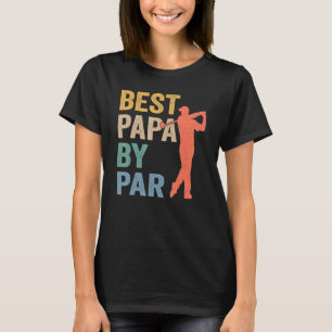 Best Papa van Par Vaderdag Golf Grandpa 4 T-shirt