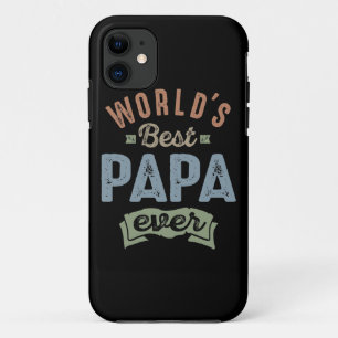 Best Papa wereldwijd iPhone 11 Hoesje