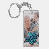 Best Papaw Ever | Foto opa Sleutelhanger (Voorkant Links)