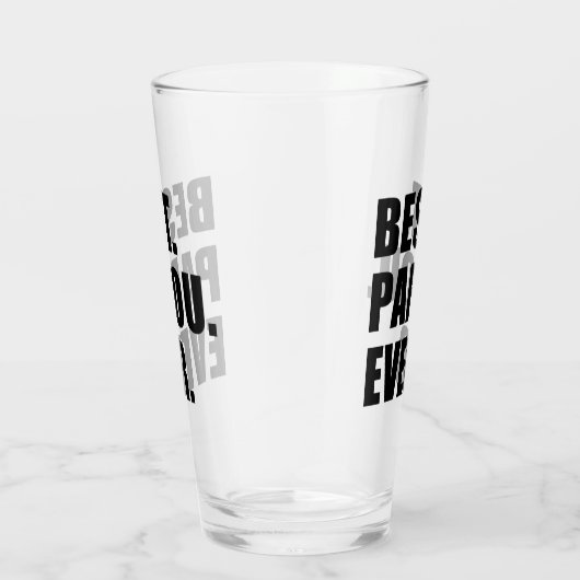 Best Papou Ever Greek Grootvader Glas (Rechts)