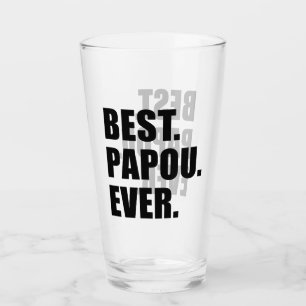 Best Papou Ever Greek Grootvader Glas