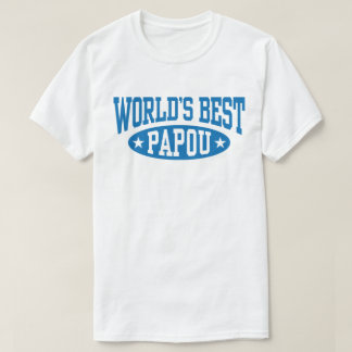 Best Papou van de wereld T-shirt