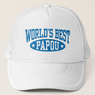 Best Papou van de wereld Trucker Pet