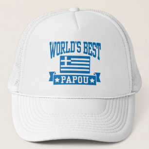 Best Papou van de wereld Trucker Pet