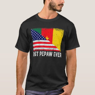 Best Pepaw ooit Amerikaanse Kameroense vlag T-shirt