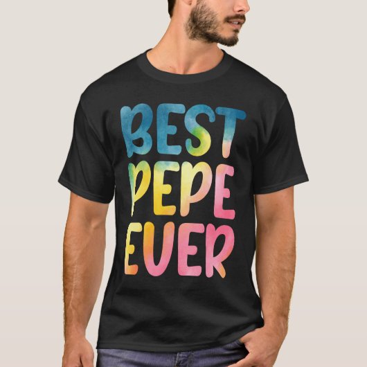 Best Pepe Ever  Father's Day Pepe T-shirt (Voorkant)