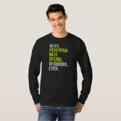 Best Peruvian Inca Orchid Grandma Ever Hondenliefh T-shirt (Voorkant volledig)