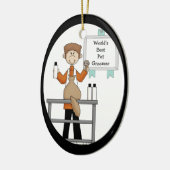 Best Pet Groomer Ornament (Links)