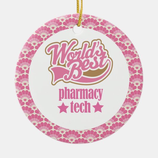 Best Pharmacy Tech Gift Ornament ter wereld (Voorkant)