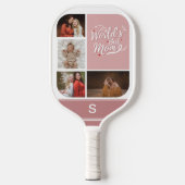 Best Pickleball Mam ooit Persoonlijk 4 Fotoraster Pickleball Paddle (Voorkant)