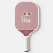 Best Pickleball Mam ooit Persoonlijk 4 Fotoraster Pickleball Paddle (Achterkant)