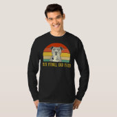 Best Pitbull Pap Ever Pitbull Hondenliefhebbers Fa T-shirt (Voorkant volledig)