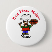 Best Pizza Maker Button (Voorkant)