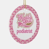 Best Podiatrist Gift Ornament ter wereld (Rechts)