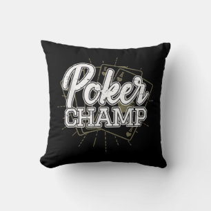 Best Poker Player Poker Cards Game Kussen