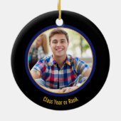 Best Policeman Photo Keepomwille Keramisch Ornament (Achterkant)