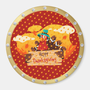 Best Popular Happy Thanksgiving Gift magnet Magneet