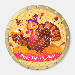 Best Popular Happy Thanksgiving Gift magnet Magneet