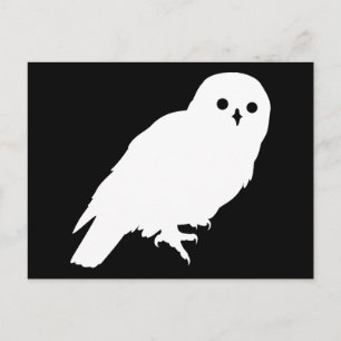 Best Price White Barn Owl Graphic Briefkaart