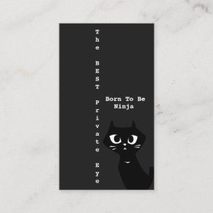Best Private Eye Ninja Visitekaartje