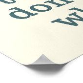 BEST PROFESSEURS affiche couleur personnalisée (Coin)