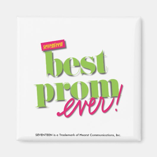 Best Prom Ever - Groen Magneet (Voorkant)