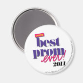 Best Prom Ever - Paars Magneet (Voorkant / Achterkant)