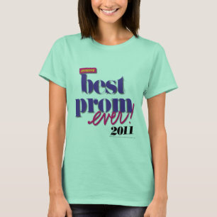 Best Prom Ever - Paars T-shirt