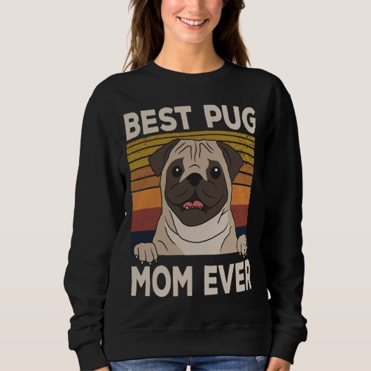Best pug mam Classic T-Shirt 466 (Voorkant)