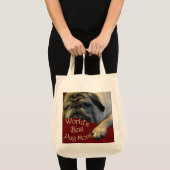 Best Pug Mam ter wereld Tote Bag (Voorkant (product))