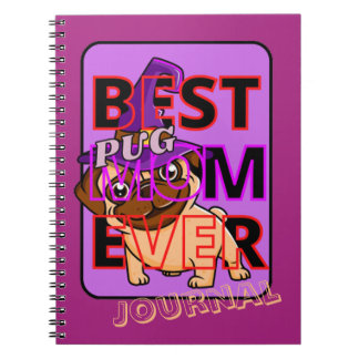 Best  Pug Mom Ever Notitieboek