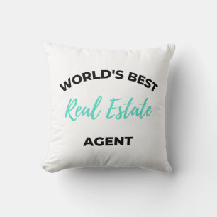 Best Real Estate Agent 2 ter wereld Kussen