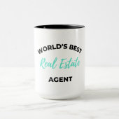 Best Real Estate Agent 2 ter wereld Mok (Midden)